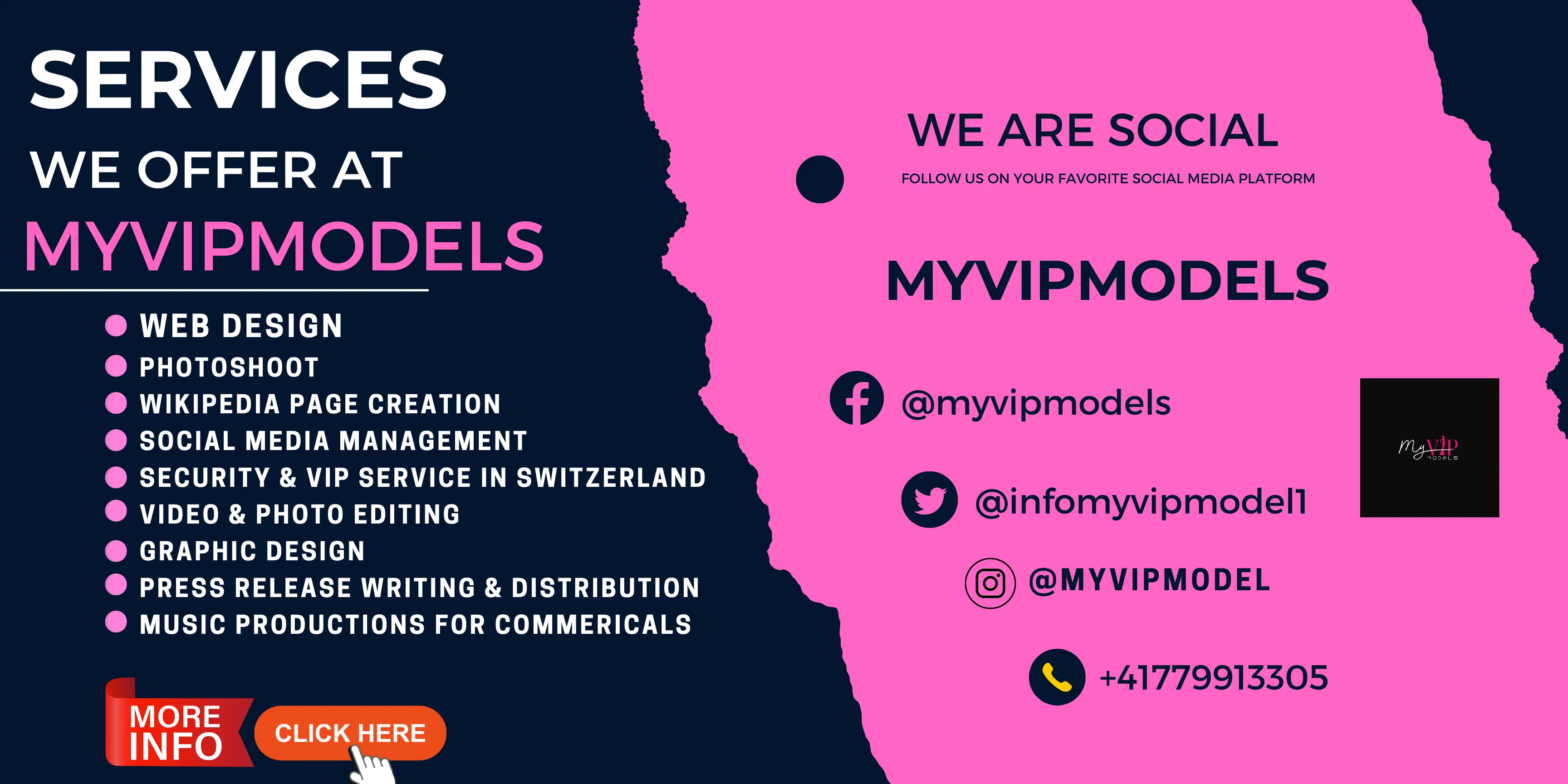 talent agency in Switzerland