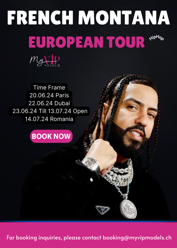 french montana european tour 2024