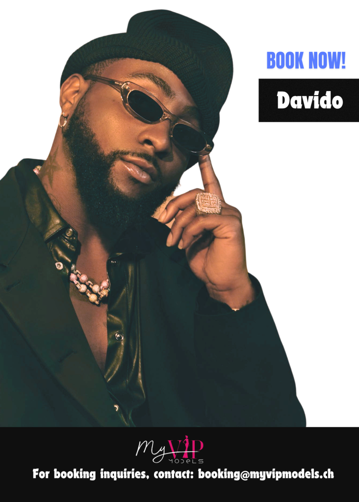 book davido afrobeat artist at myvipmodels